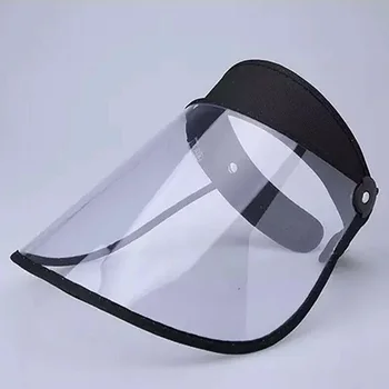 

Windproof Protective Mask Guards Waterproof Full Cover Multi Purpose Anti Spitting Safety Outdoor Flip Up Clear Face Shield