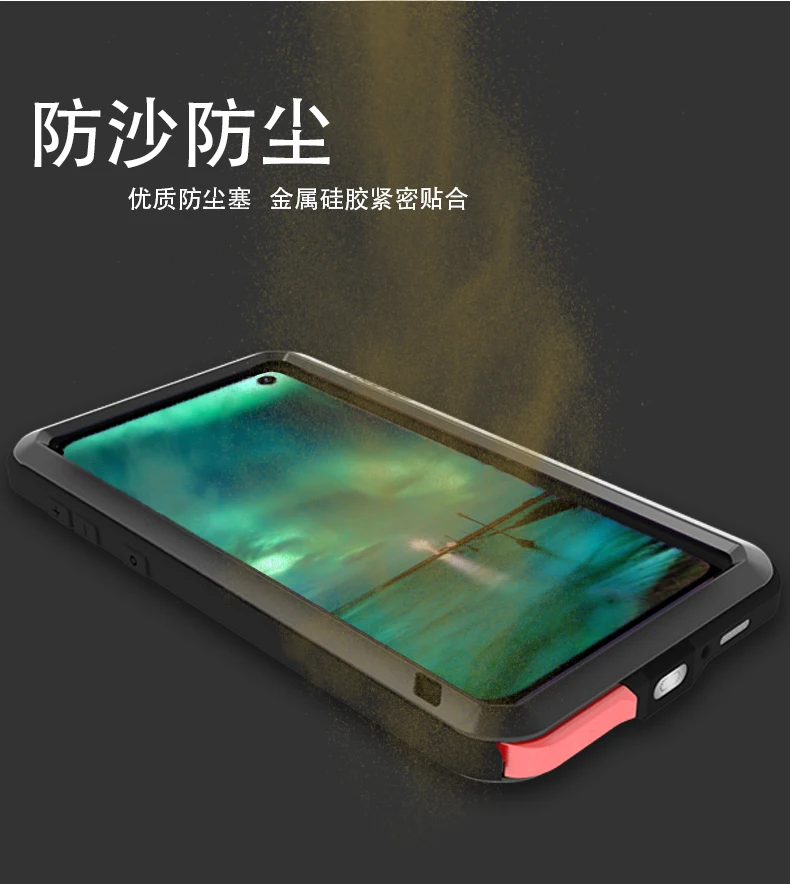 LOVE MEI металлический чехол для телефона, защитный чехол для samsung Galaxy S10, противоударный, пылезащитный, водонепроницаемый, Galaxy S10, алюминиевый чехол для телефона 5,9