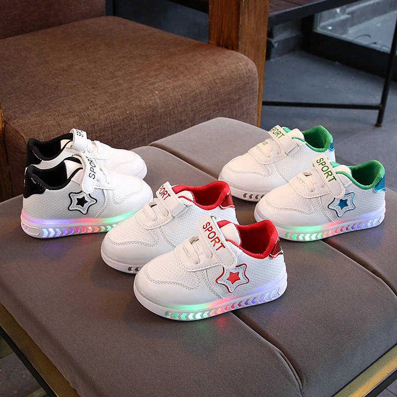 luminosos para niños y niñas, zapatillas deportivas ligeras LED, CS23, novedad 2021|Zapatillas deportivas| AliExpress