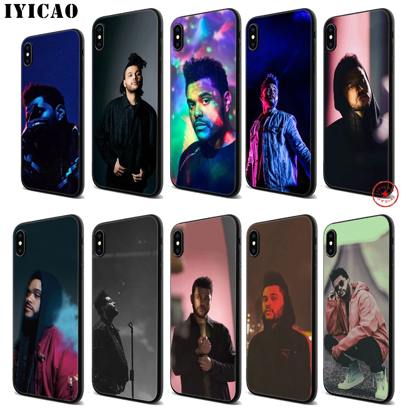 IYICAO Weeknd Rap Trap мягкий черный силиконовый чехол для iPhone 11 Pro Xr Xs Max X или 10 8 7 6 6S Plus 5 5S |