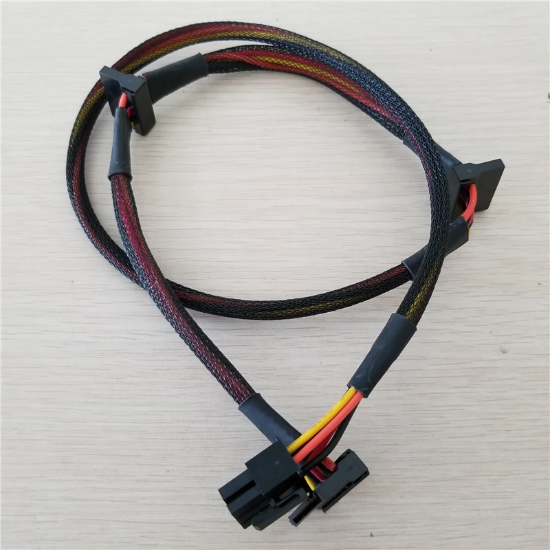 Модульный блок питания 6pin к 3 портам SATA кабель 18AWG провод 80 см для серии Antec NP TP