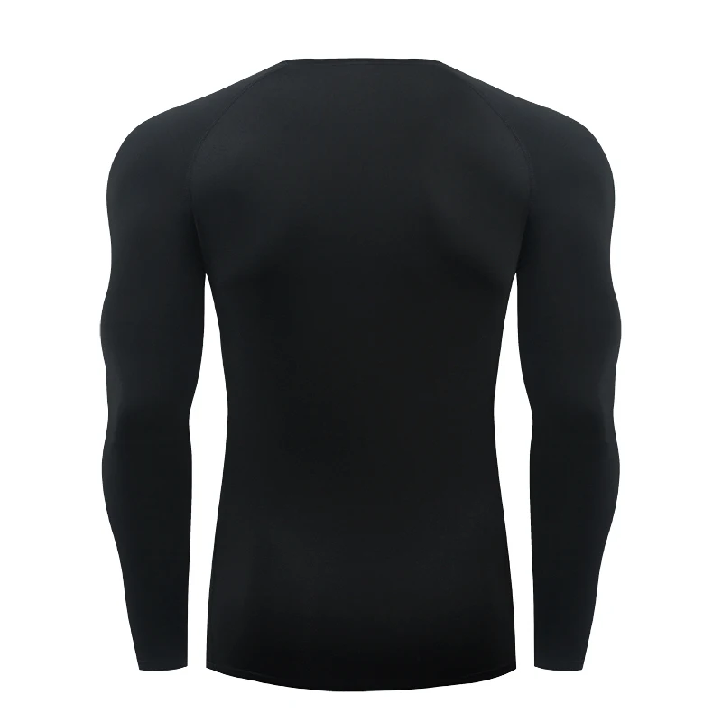 Running T Shirts Men Quick Dry Compression Sport Fitness Gym Soccer Mens Sportswear Base layer