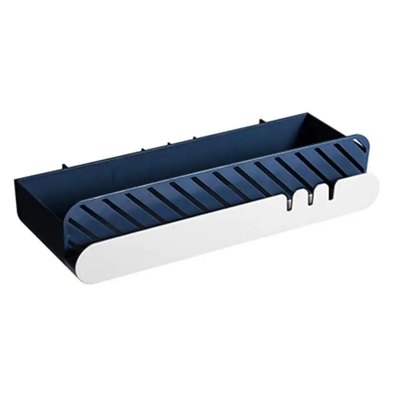 Bathroom Rack Punch Free Shelf Wall Hanging Storage Rack Drain Rack With Hanger Sundries Rack Storage Holder