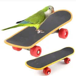 Питомец Попугай Птицы игрушки забавная интеллектуальная игрушка для скейтборда подставка окунь игрушка для попугая Петухов обучение птиц