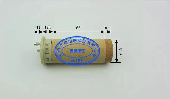 Керамический нагревательный элемент 230 В 2750 нагреватель для пластикового