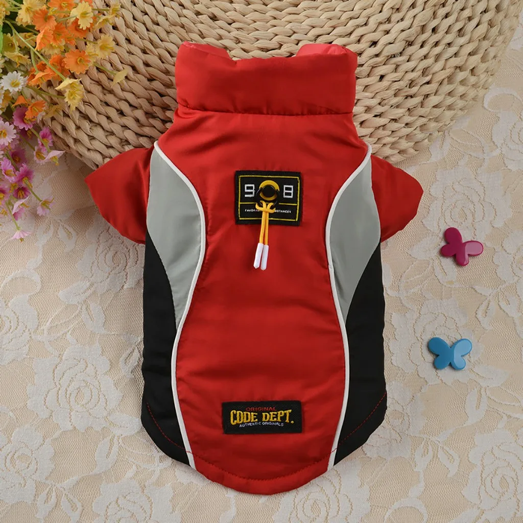 Fashion Cat Dog Down Jacket Autumn And Winter Keep Warm Coat Pet Clothing Dog Clothes Mascotas Accessories Puppy Jumpsuit Jacket