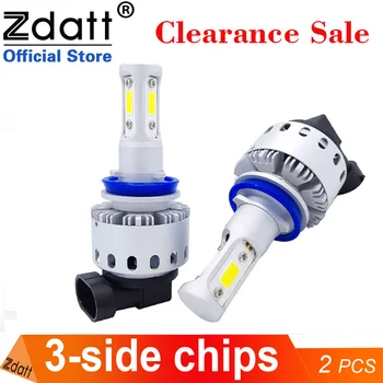 

Zdatt H11 Led H8 H9 LED Headlight Bulbs for Cars 12V 90W 12000LM Auto Fog Lamp Car Lights Bulbs H11 Lights Lighting