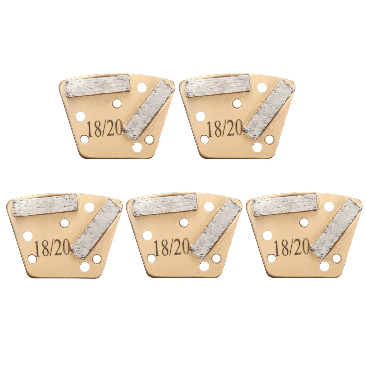 

18/20 Trapezoid Metal Bond Diamond Concrete Grinding Shoe/Segment/Plate Scraper For Magnetic Plate Foor Grinder