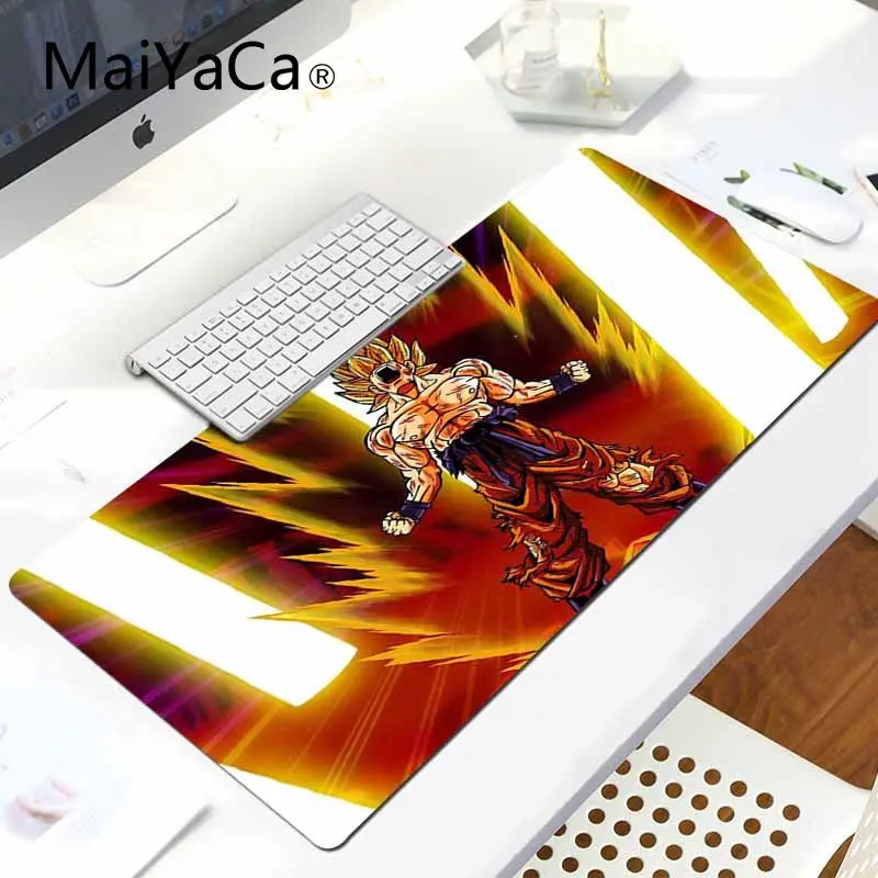 LockEdge 30x80cm MaiYaCa Подарочный коврик для мальчика Dragon Ball большой коврик для мыши PC компьютерный коврик для ноутбука игровой коврик для мыши Коврик для мыши игровой коврик для мыши - Цвет: LockEdge 30x80cm