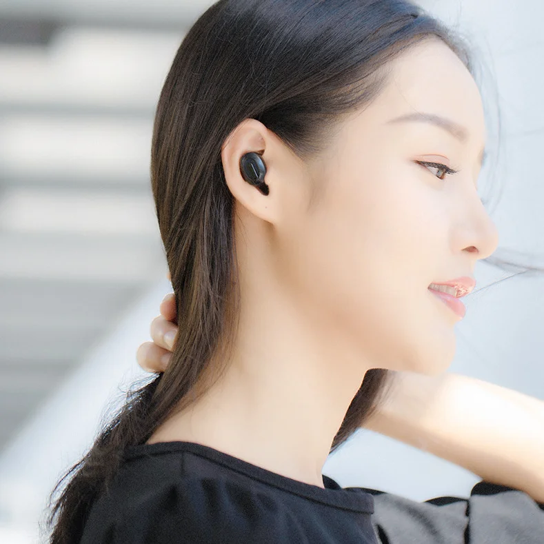 Мини Tws наушники Bluetooth 5,0 наушники перезаряжаемая гарнитура Blutooth Беспроводные наушники с зарядным устройством светодиодный дисплей Handfree
