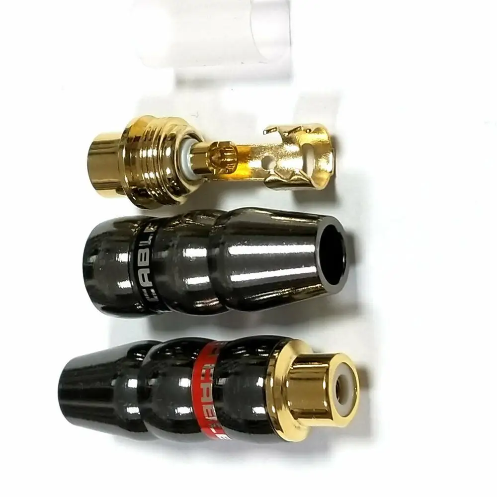 

NEW high quality copper RCA socket Audio Female RCA chasis soldering adapter