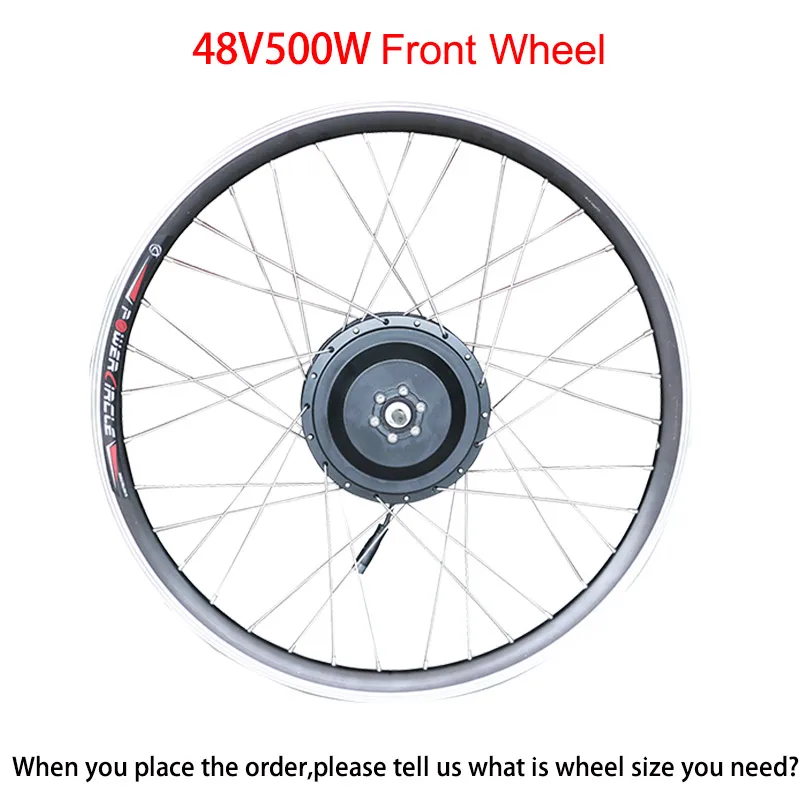 48v500wfrontwheel Jueshuai 36 v/48 v высокоскоростной мотор колеса 2" 24" 2" 700C бесщеточный передний задний мотор колеса для электрическое преобразование велосипедов Комплект - Цвет: 48v500wfrontwheel