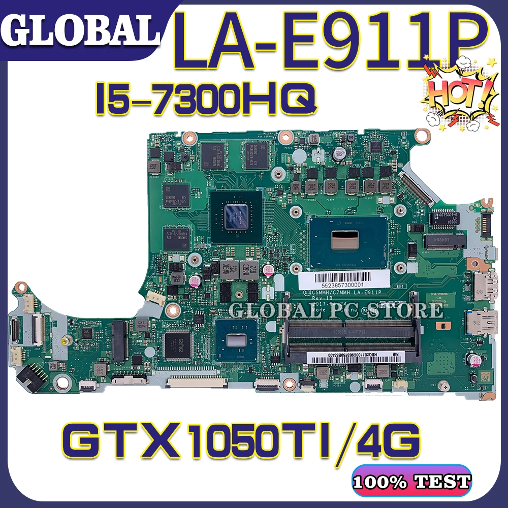 best motherboard for home pc KEFU for A715-71 laptop motherboard ACER Aspire A715-71G A515-51 C5MMH / C7MMH LA-E911P motherboard mainboard test OK 100% work best computer motherboard