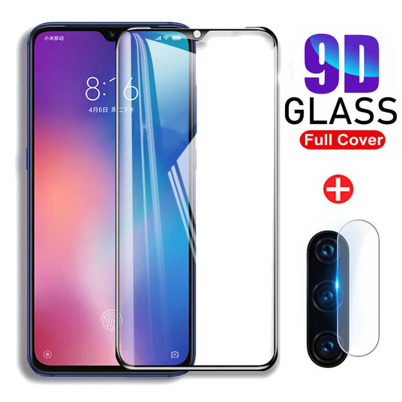 9D закаленное стекло для Xiaomi Mi 9 Lite Защитное Xiomi Xaomi My 8 Light A3 9t Mi8 Mi9 объектива