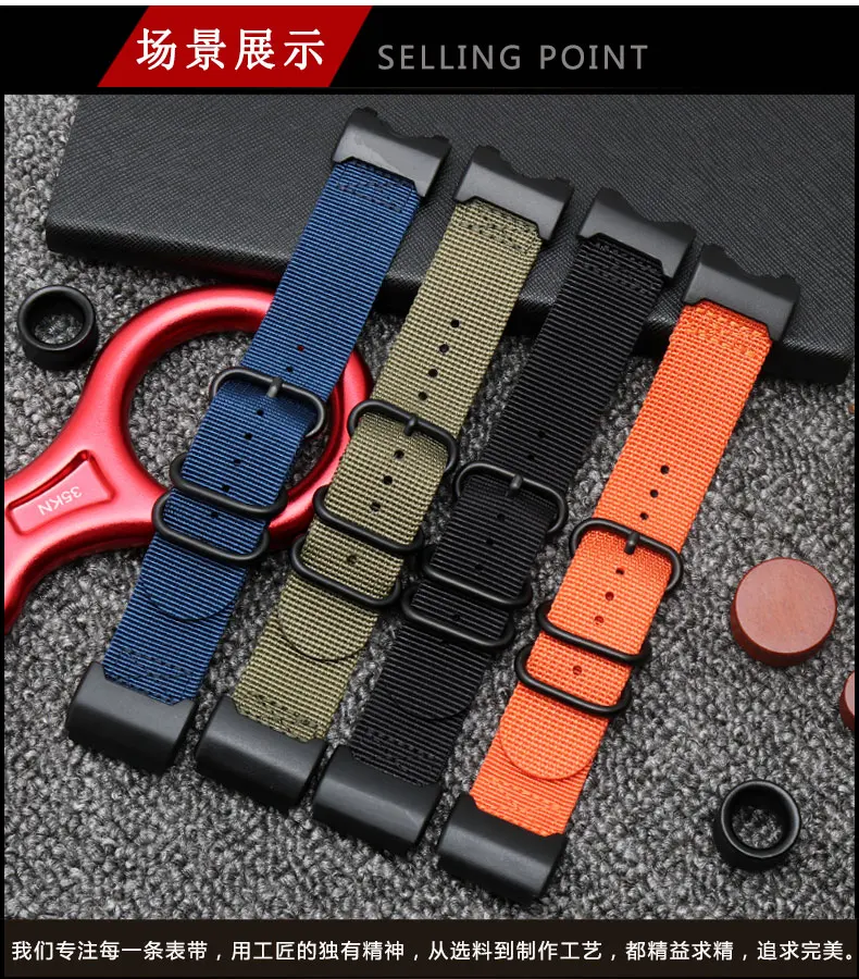 Нейлоновый ремешок-адаптер для наручных часов для gshock modified big mud king GWG-1000-1A/A3/1A1GB/GG 24 мм ремешок для часов
