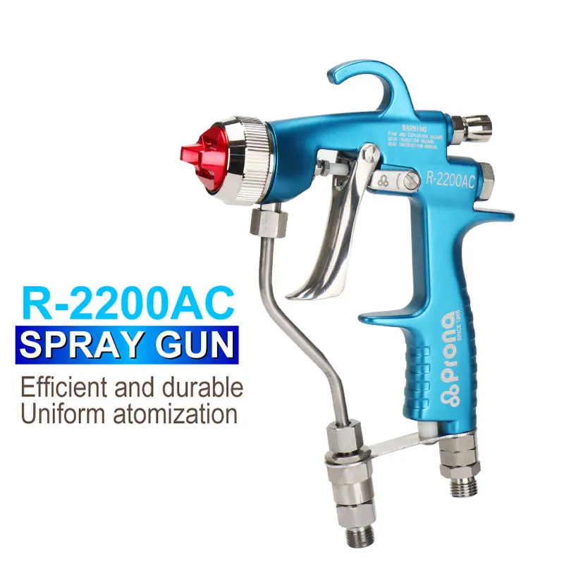 Prona Airless High Pressure Paint Spray Gun R2200ac Air Mix Pistol R