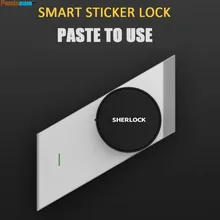 Шерлок пароль умный дверной замок беспроводной Bluetooth Встроенный электронный замок приложение телефон Contorl Шерлок замок S2 серебристый/черный