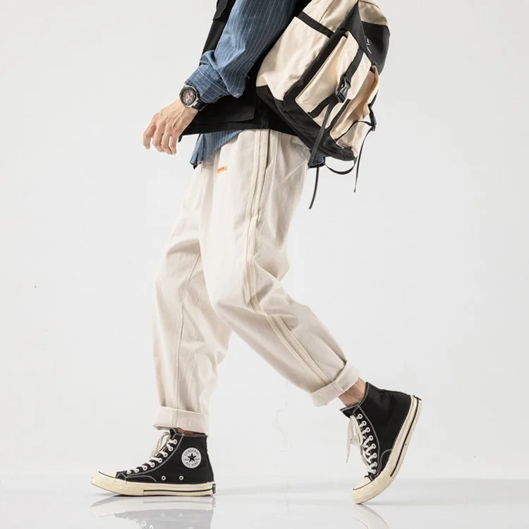 Zongke Cotton Pants Men Joggers Trousers Men Pants Streetwear Sweatpants Harem Pants Men Trousers 5XL Hip Hop Autumn New