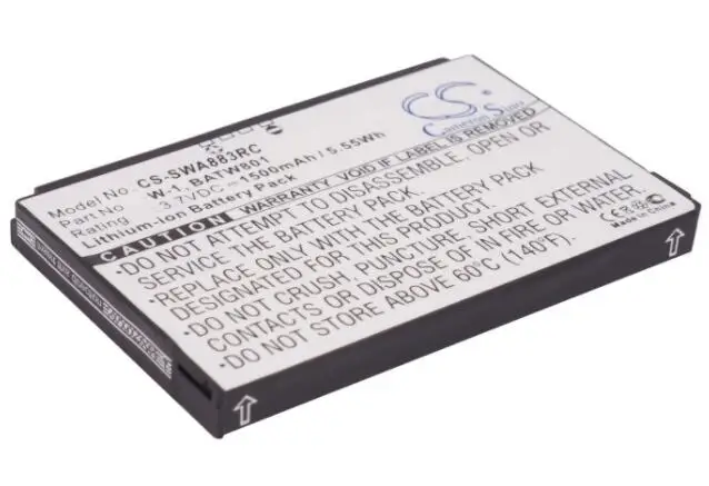 Cameron sino 1500 мА/ч, батарея для NETGEAR AirCard 778S Mingl 4G 3g 4G NTGR778AVB для Sierra Wireless AirCard 753S 754 LTE