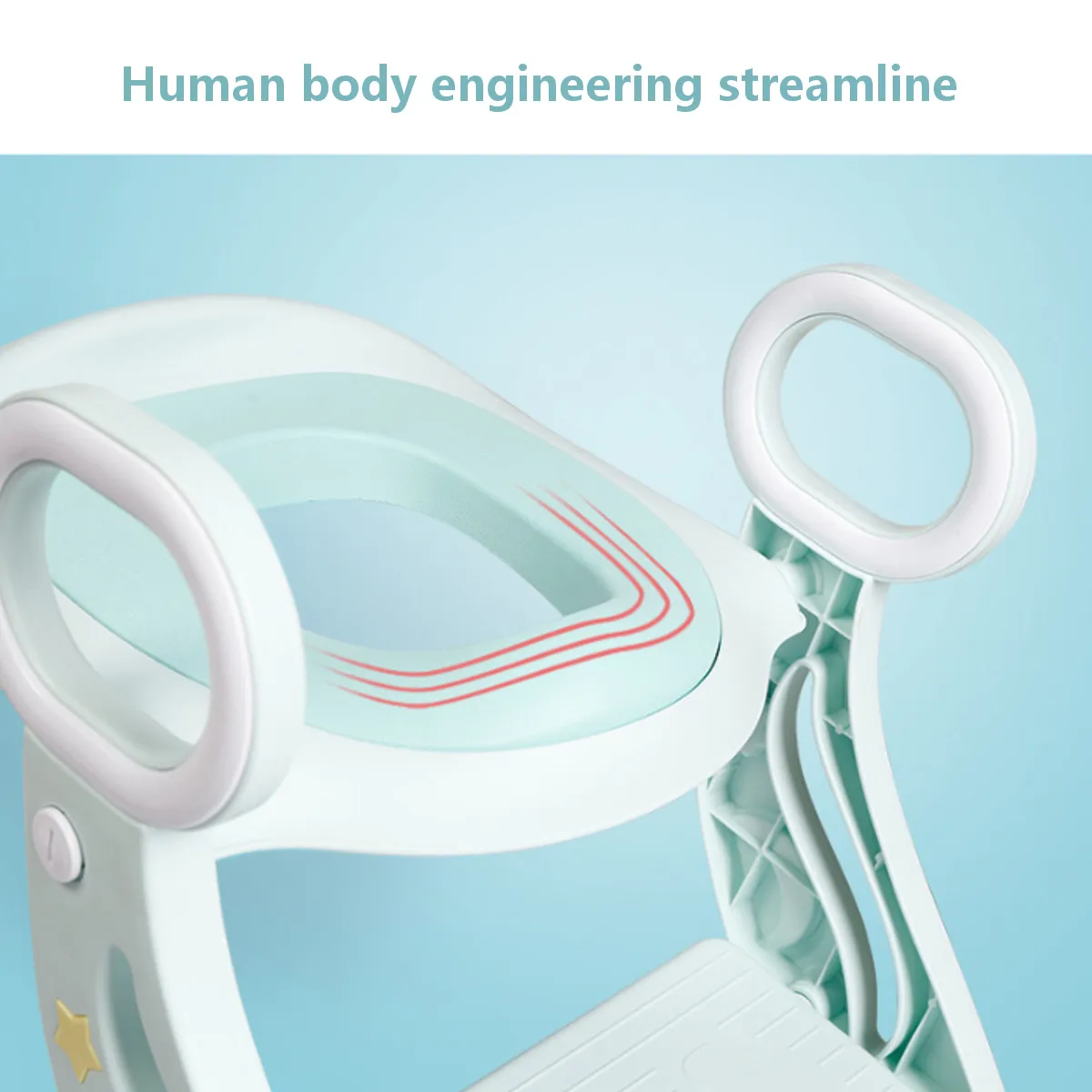 Folding Baby Potty Infant Kids Toilet Training Seat with Adjustable Ladder Portable Urinal Potty Toilet Seat for Kids