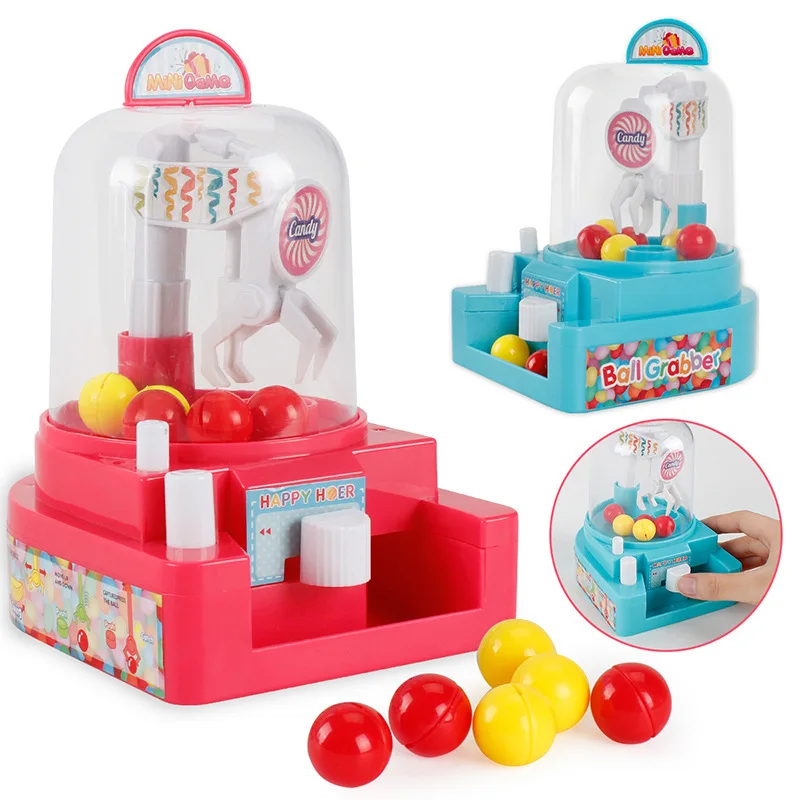 

Tik tok mini candy machine mini grasping music tome machine clip candy machine children's educational toys