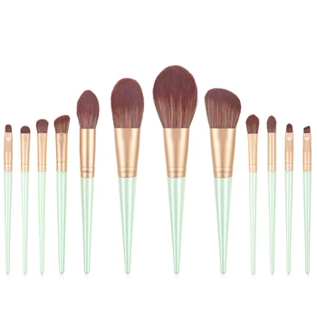 

12pcs/1set Makeup Brushes Set Cosmetic Foundation Powder Blush Eyeshadow Make Up Brush Beauty Tool Travel Makeup Brushes