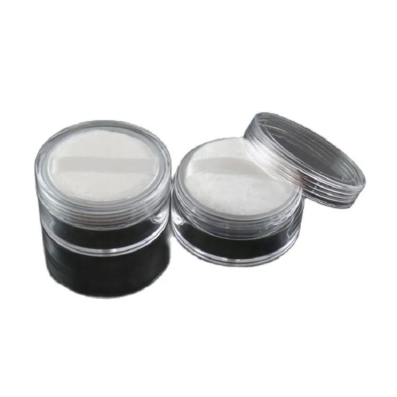 

20ML 30pcs/lot Portable Empty Cosmetic Powder Container with Puff,Plastic DIY Loose Powder Case with Sifter,Cosmetic Makeup Tool