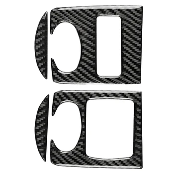 

for TT 2008-2014 Car Interior Carbon Fiber Sticker Glass Lifting Panel Sticker Left Drive