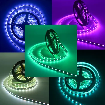 

DC 12V 5M 5050 LED Strip light RGB 30leds strip light IP20 Non waterproof led Interior decorative light belts