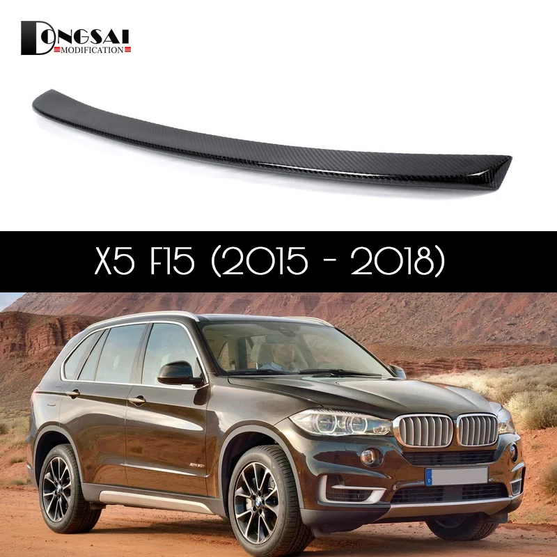 Спойлер на крышу для BMW F15 X5 Cabon Fiber автомобильный Стайлинг Багажник крыло губы