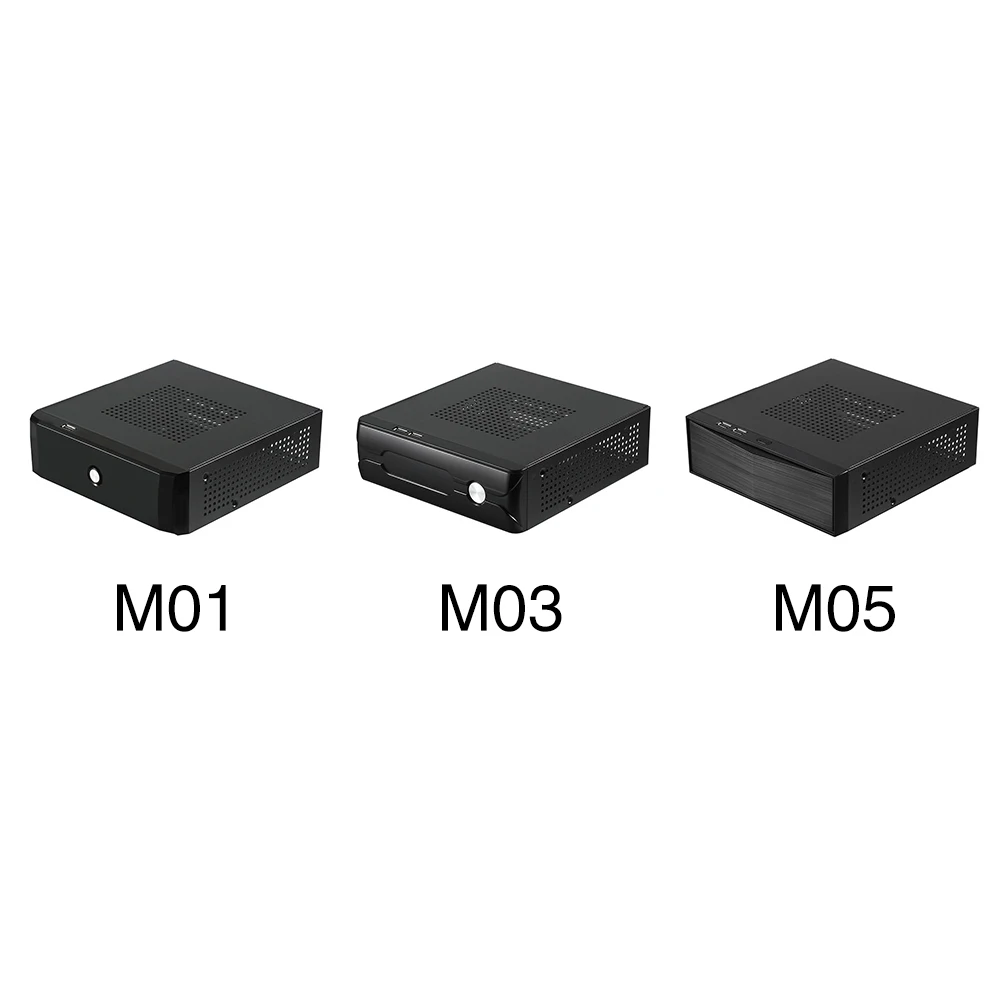 Host Mini ITX Office Practical Home Computer Case 2.0 USB With Radiator Hole HTPC Power Supply Horizontal Metal Desktop Chassis Host Mini ITX Office Practical Home Computer Case 2.0 USB With Radiator Hole HTPC Power Supply Horizontal Metal Desktop Chassis