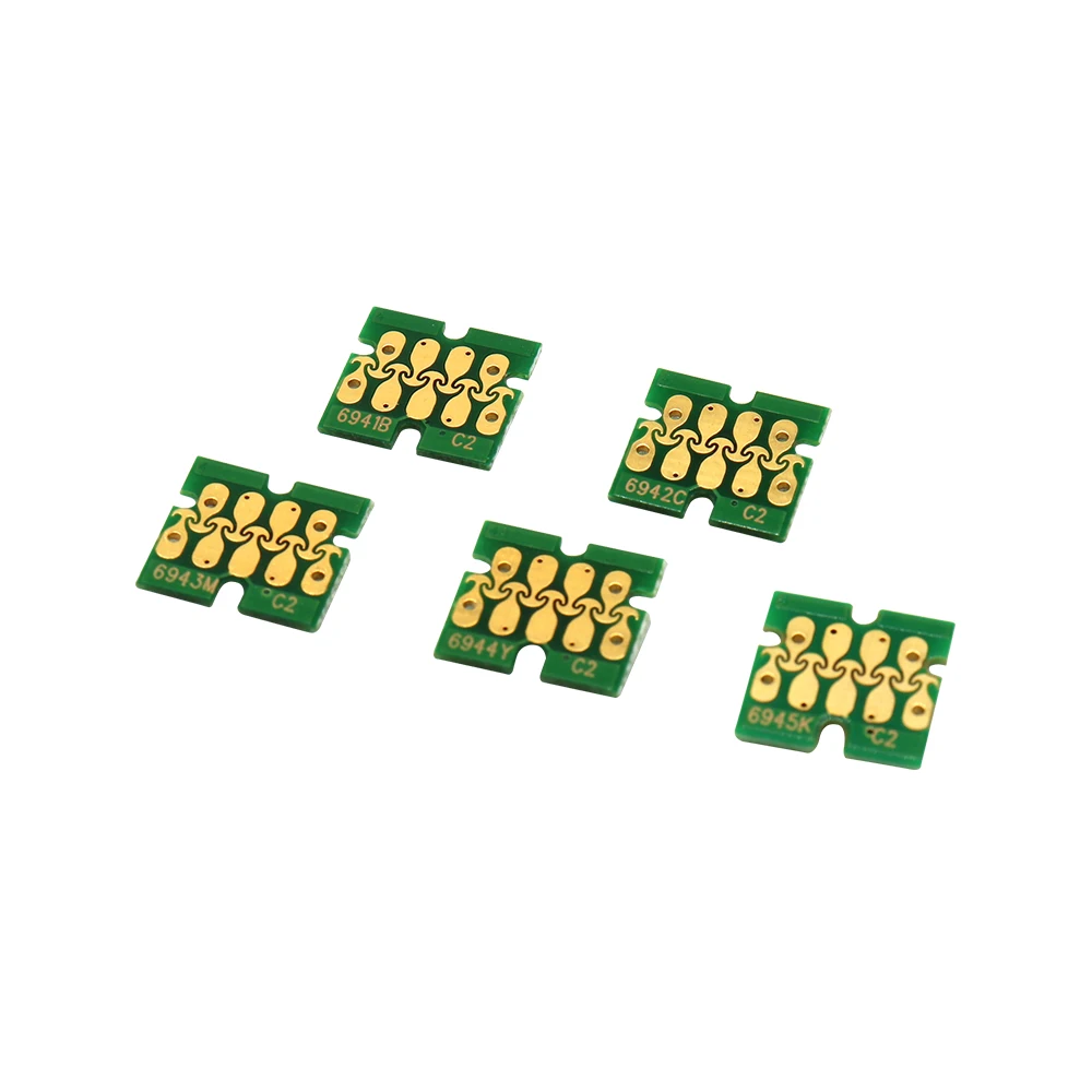 Чипы чернильных картриджей T6941 T6945 для принтера Epson SureColor T3200 T5200 T7200 T3070 T5070 T7070 T3270
