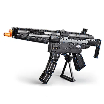 

98k M4A4 assault riflellingy Building block gun assembling toy education survival eat chicken model gift for boy girl