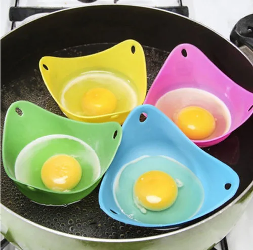 Силиконовые яйца браконьерка повара Poach Pouch Pod кухня выпечки чашки Посуда гаджеты