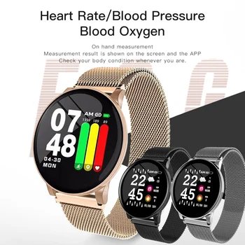

Gosear Smart Watch Heart Rate Blood Pressure Smart Wristband Men Bluetooth Bracelet Smartwatch Women for Apple IOS Android Phone