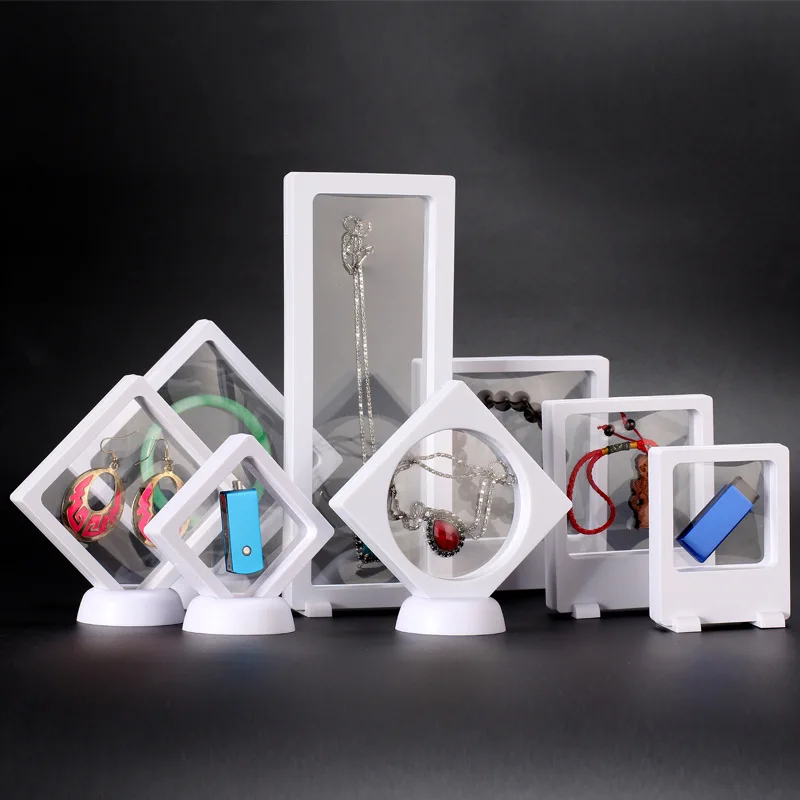 

Film Jewelry Rack Transparent Display Box Acrylic Display Box xiang lian jia Jade Jewel Suspension Gift Box