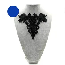 Emboidery воротник для шеи diy поддельные съемные воротники водорастворимые Женская бутоньерка трехмерные кружевные аксессуары