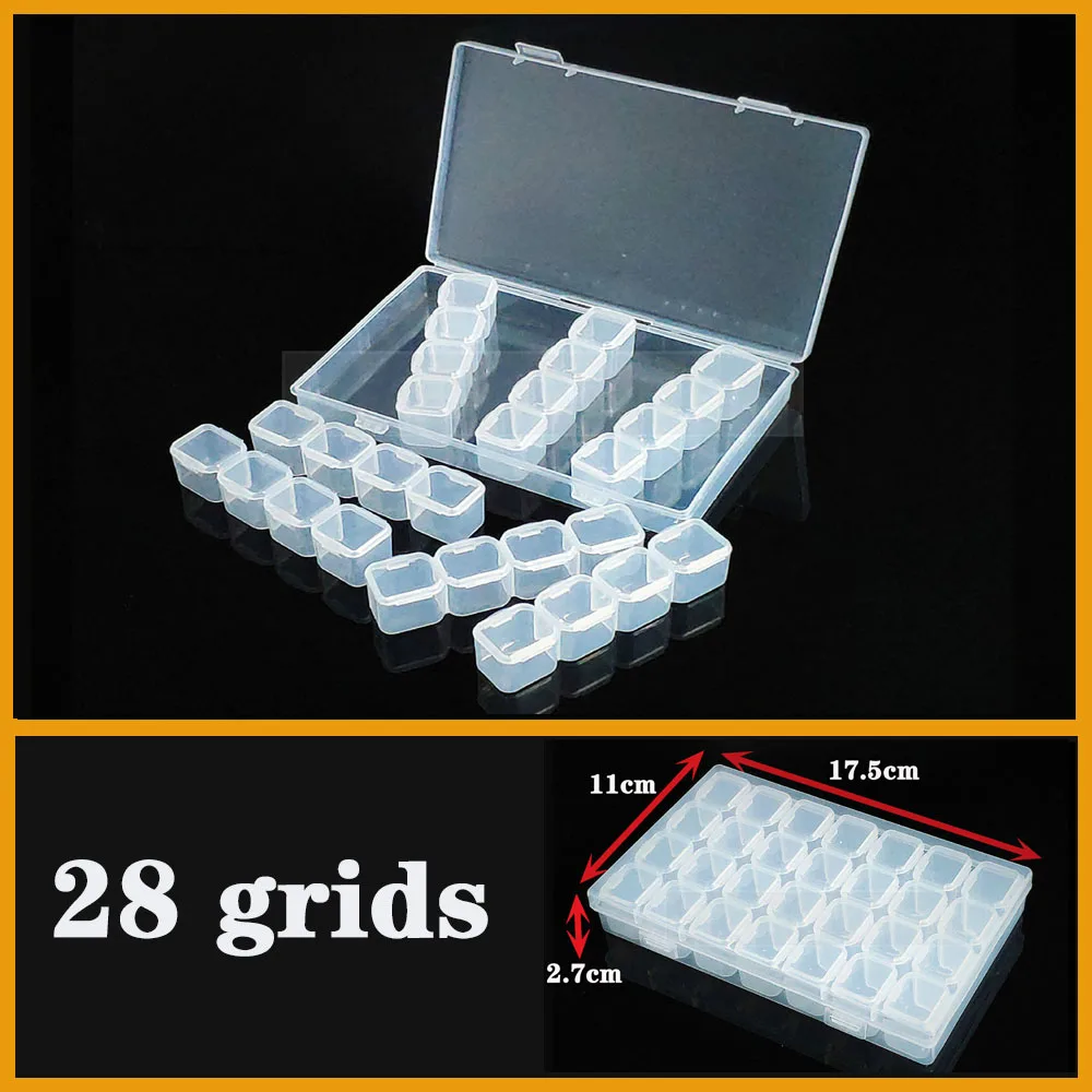 Transparent Compartment Storage Box 5