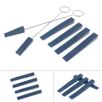 

6pcs/set Professional Piano Tuning Rubber Mutes Kit Bass Stop Tool Tuning Tool for Piano Part