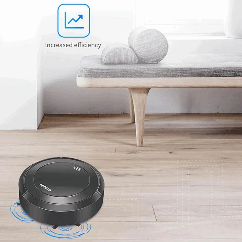 

Automatic Sweeping Robot Vacuum Cleaner USB Charging Household Cordless Wireless Vacum Cleaner Robots Intelligent Vacuum Carpet
