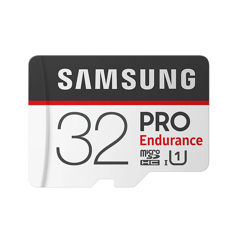 32GB SAMSUNG высокая выносливость Micro SD карта 128 Гб 64 Гб SDXC 32 Гб SDHC UHS-I карта памяти с адаптером для 4K видео мониторинга рекордер - Емкость: 32GB