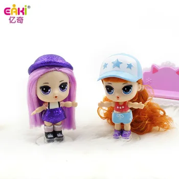 

EAKI Original Genuine DIY Blind box dolls Kids Toys with Box Puzzle Toys for girls Children toys for girls toys for children