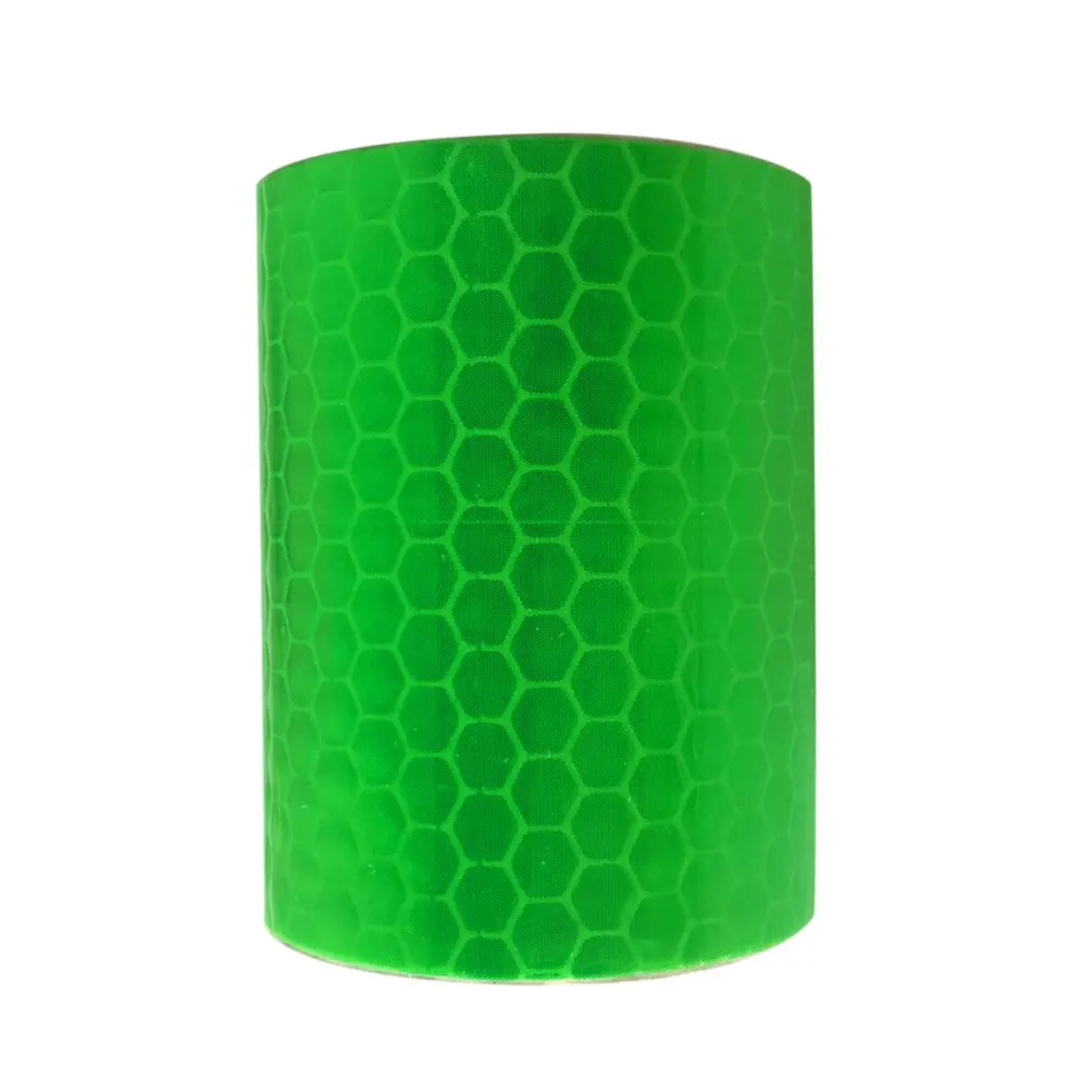 

5cmx3m Safety Mark Reflective Tape Stickers For Bicycles Frames Motorcycle Self Adhesive Film Warning Tape Reflective Film