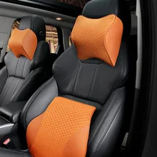 Дропшиппинг пространство памяти пены автомобиля подушка для поддержки поясницы авто подушка Автомобильная ткань Подушка OE88