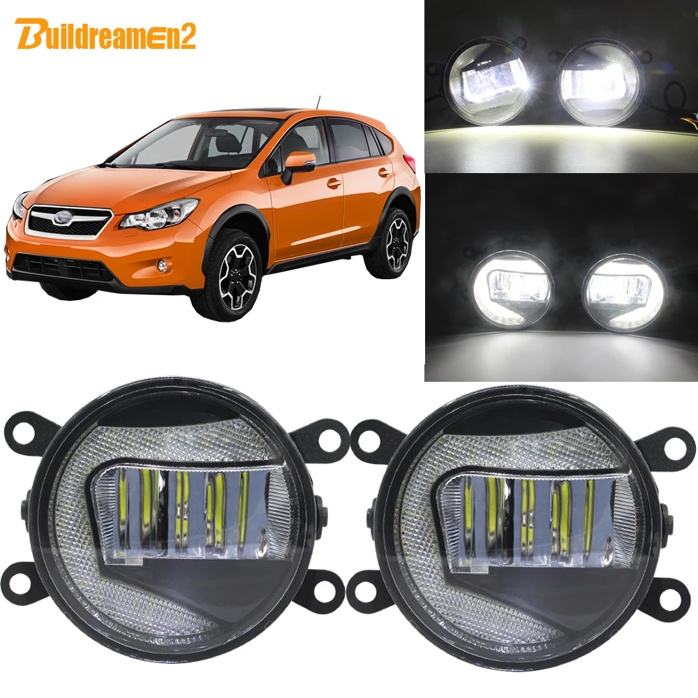 Buildreamen2 для Subaru XV 2013 2014 2015 2016 автомобиля H11 светодиодный проектор туман светильник