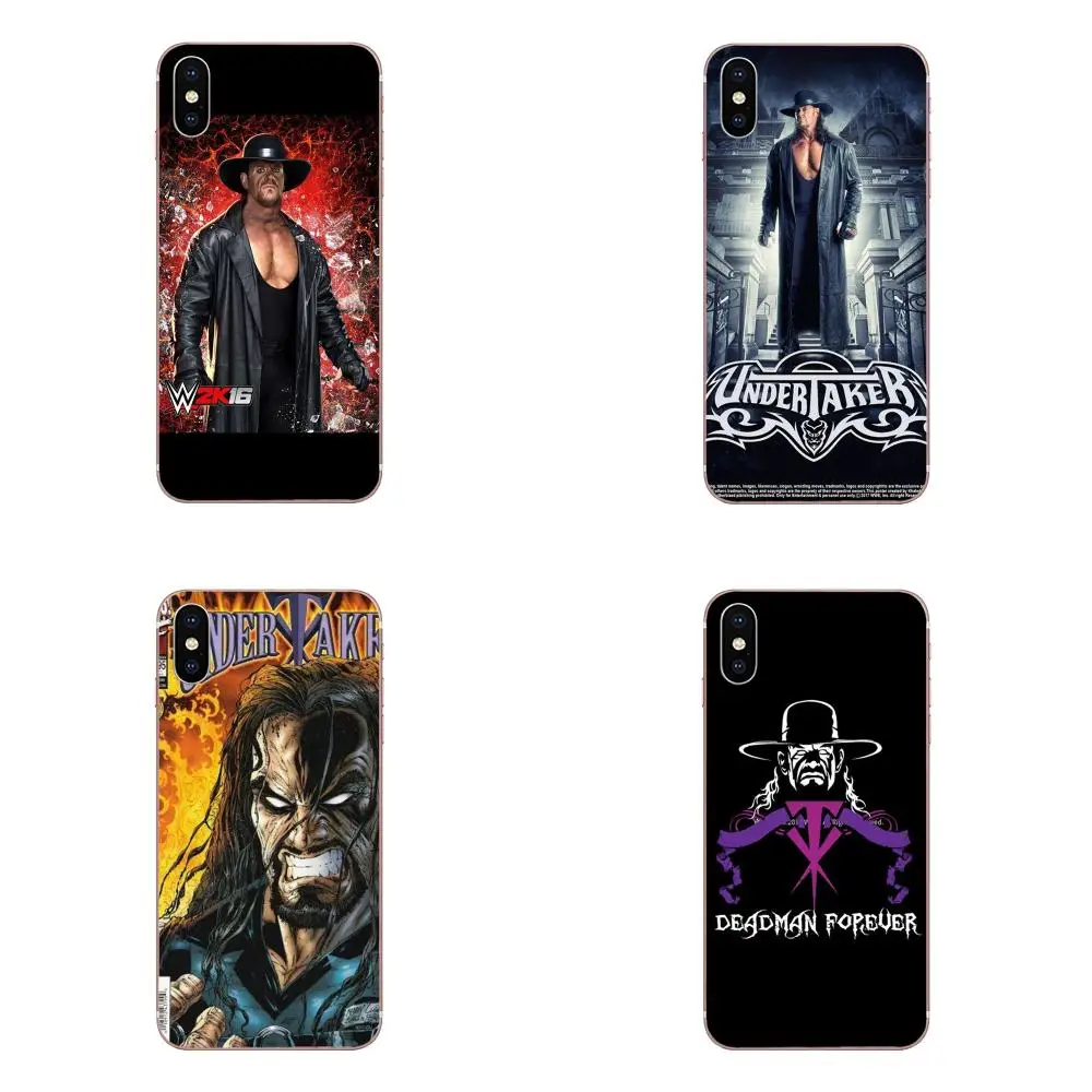 

Soft Pattern Wrestling Superstar The Undertaker For Xiaomi Redmi Mi 4 7A 9T K20 CC9 CC9e Note 7 9 Y3 SE Pro Prime Go Play