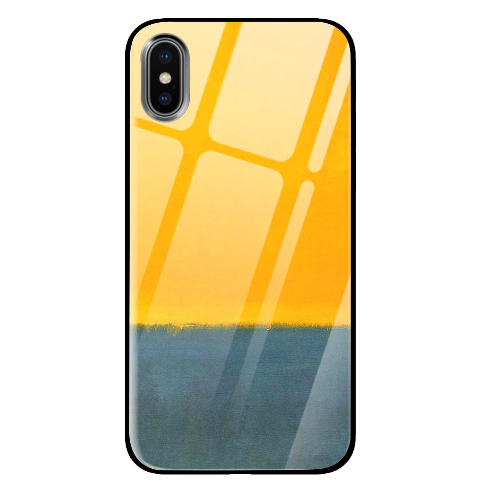 Роскошные Чехлы из закаленного стекла с облаками для samsung Galaxy S10 S8 S9 Plus Note 8 9 - Цвет: 7