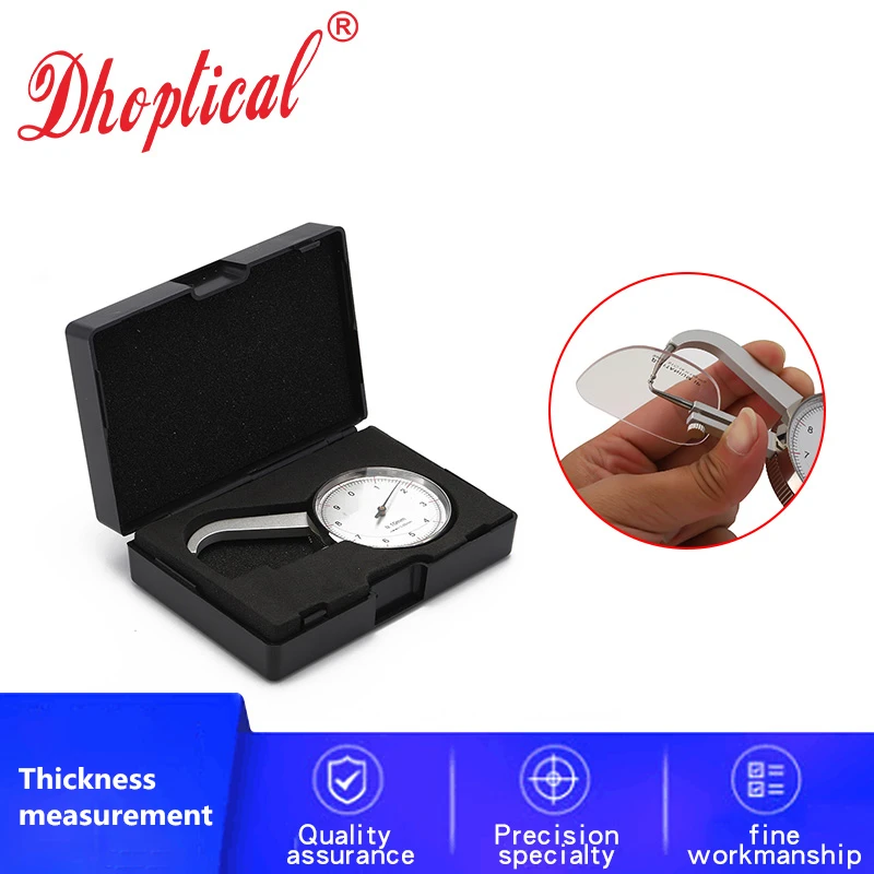 Объектив толщина измерения часы очки измерительный инструмент по dhoptical