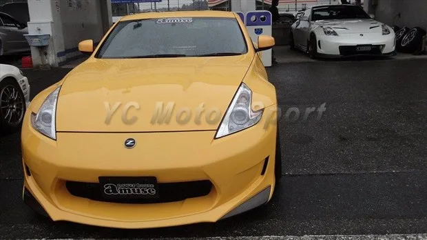 2009-2012 Nissan 370Z Z34 Amuse Style FRP Front Bumper with FRP Lip (7)