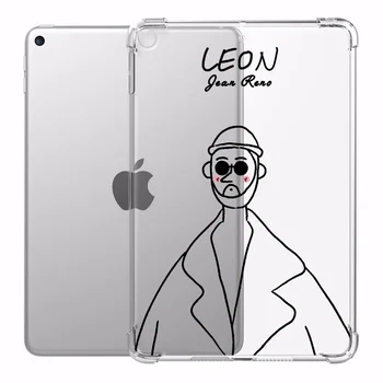 

Leon Movie Anti-fall Clear Case For iPad Air 2019 3 2 9.7 Mini 4 2 3 5 Soft TPU Silicon Cover for iPad Air Pro 10.5 11 12.9 Case